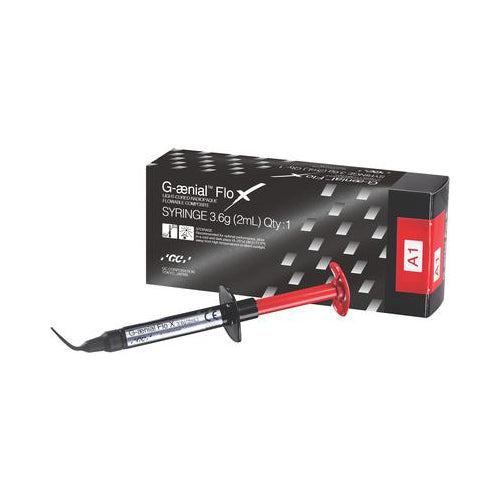 GC 900719 G-aenial Flo X Flowable Light Cure Composite Syringe A1 3.6 Gm 008317 GC 900719 G-aenial Flo X Flowable Light Cure Composite Syringe A1 3.6 Gm 008317